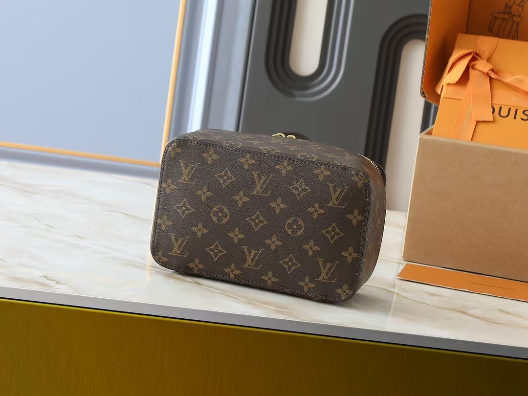 PACKING CUBE MM/PM/GM IN BROWN MONOGRAM CANVAS - MM