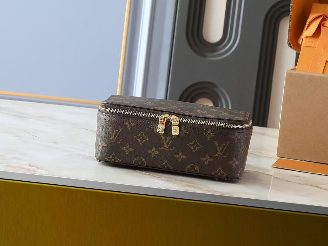 PACKING CUBE MM/PM/GM IN BROWN MONOGRAM CANVAS - MM