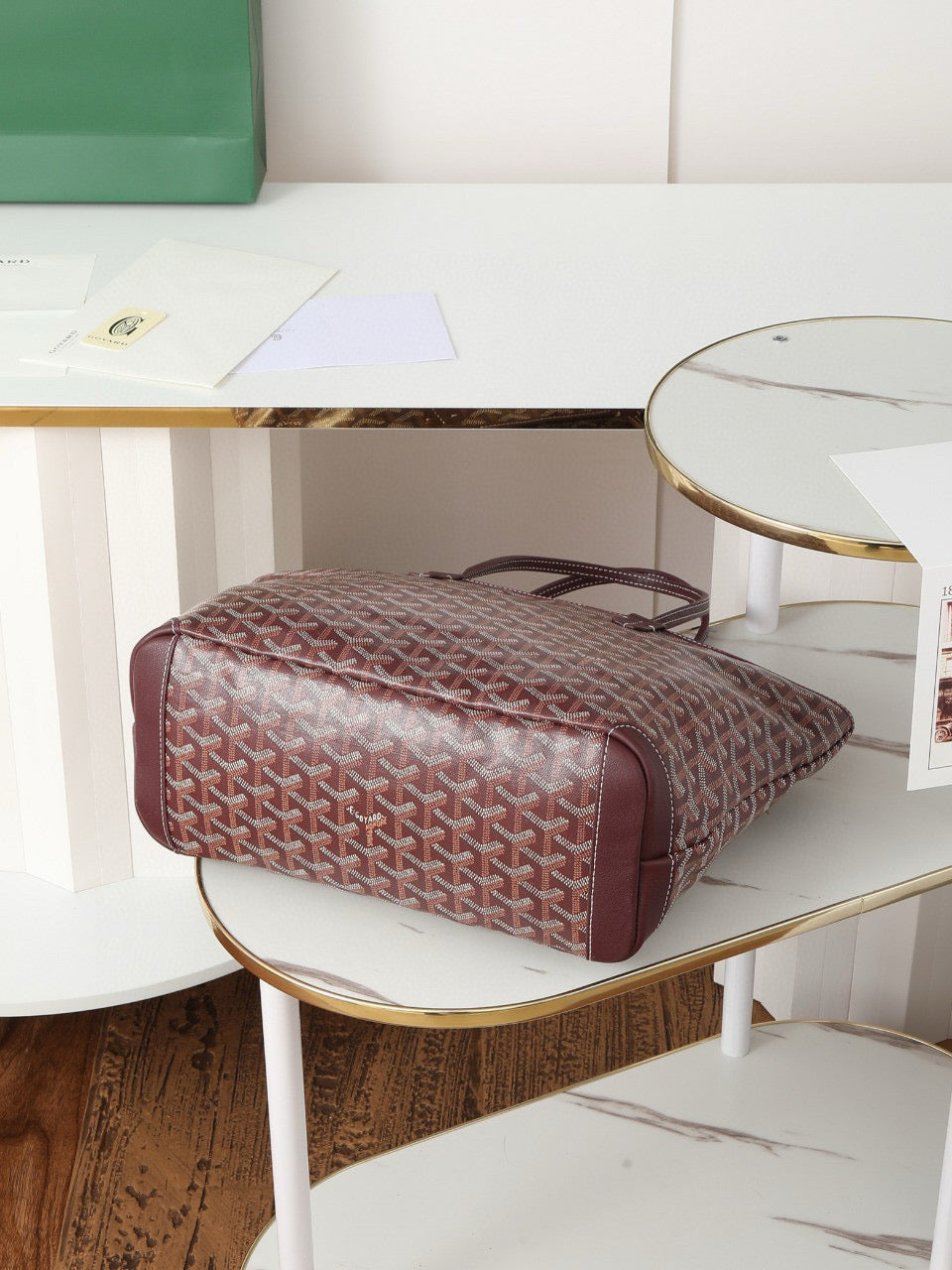 SAINT LOUIS MM 30CM BURGUNDY CANVAS - 25 cm x 14 cm x 30 cm