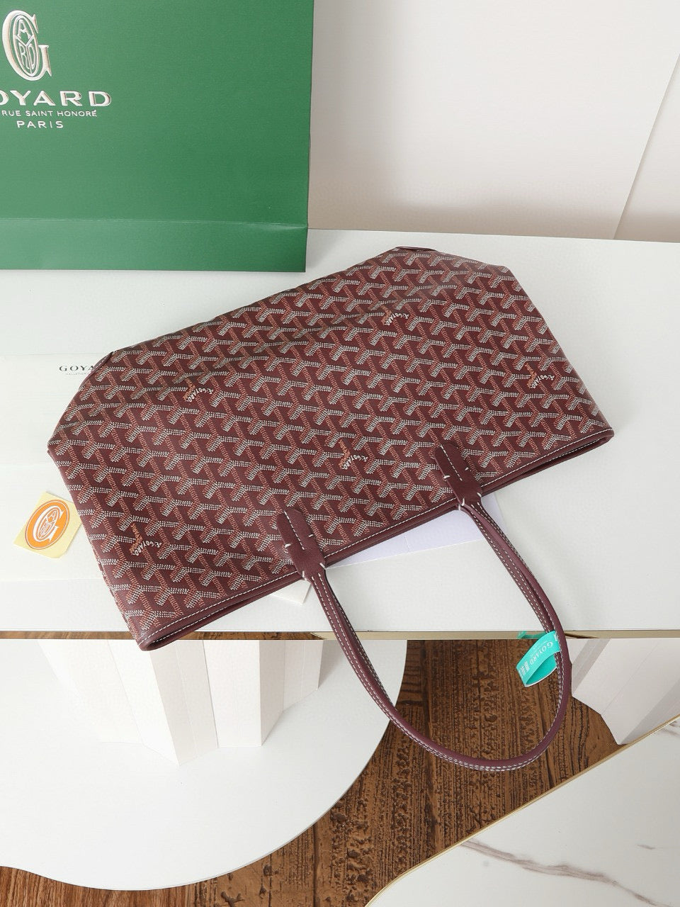 SAINT LOUIS MM 30CM BURGUNDY CANVAS - 25 cm x 14 cm x 30 cm