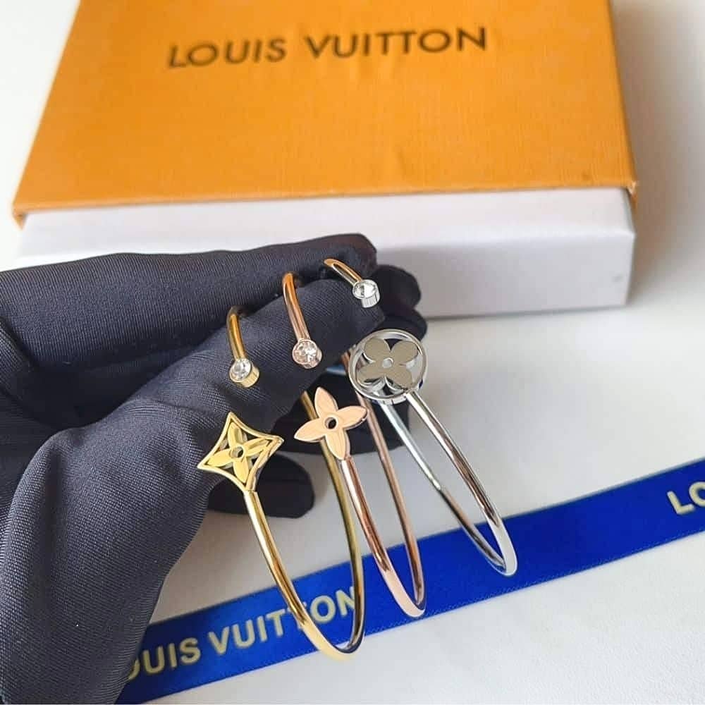 Louis Vuitton Idylle Blossom Twist Bracelet Q95532