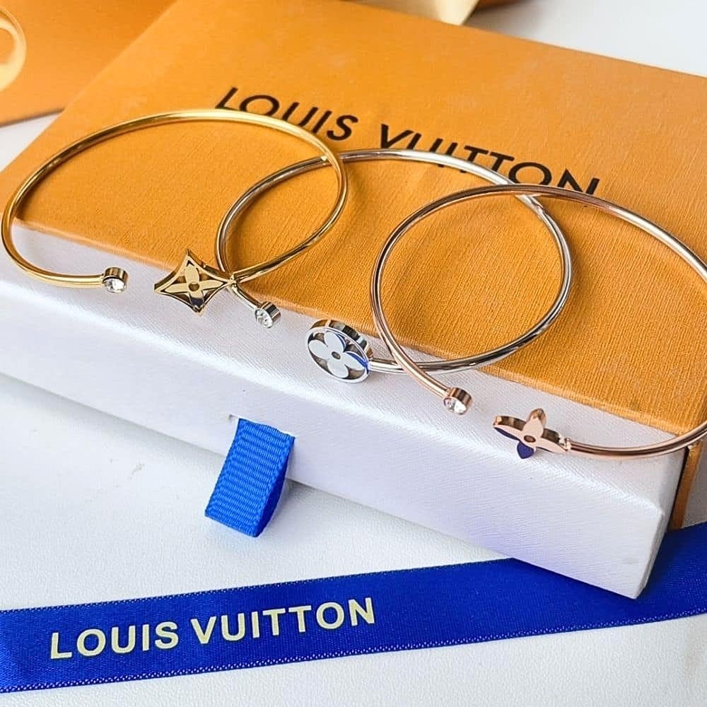 Louis Vuitton Idylle Blossom Twist Bracelet Q95532