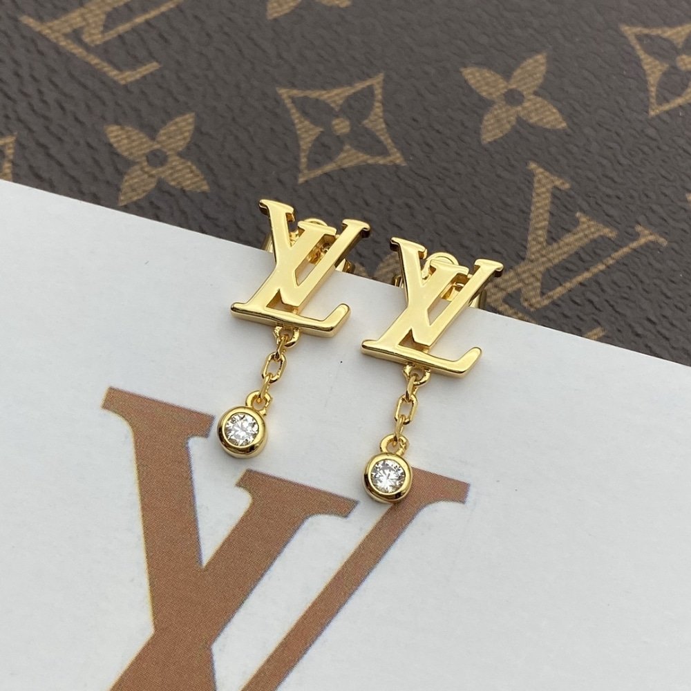 Louis Vuitton Idylle Blossom LV Ear Stud Q96495