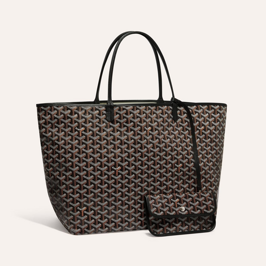 SAINT LOUIS GM 40CM BLACK CANVAS - 40cm x 34cm x 20cm
