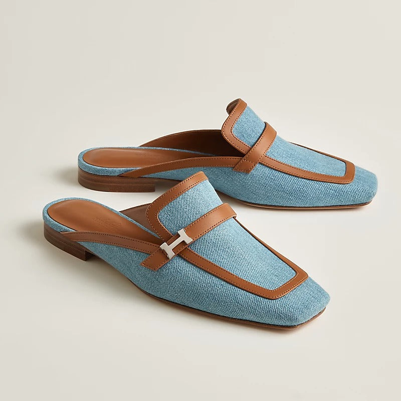 Groupie Mule Bleu Clair - 35