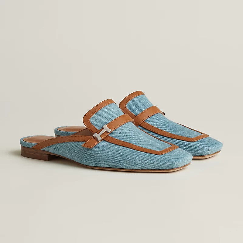 Groupie Mule Bleu Clair - 35