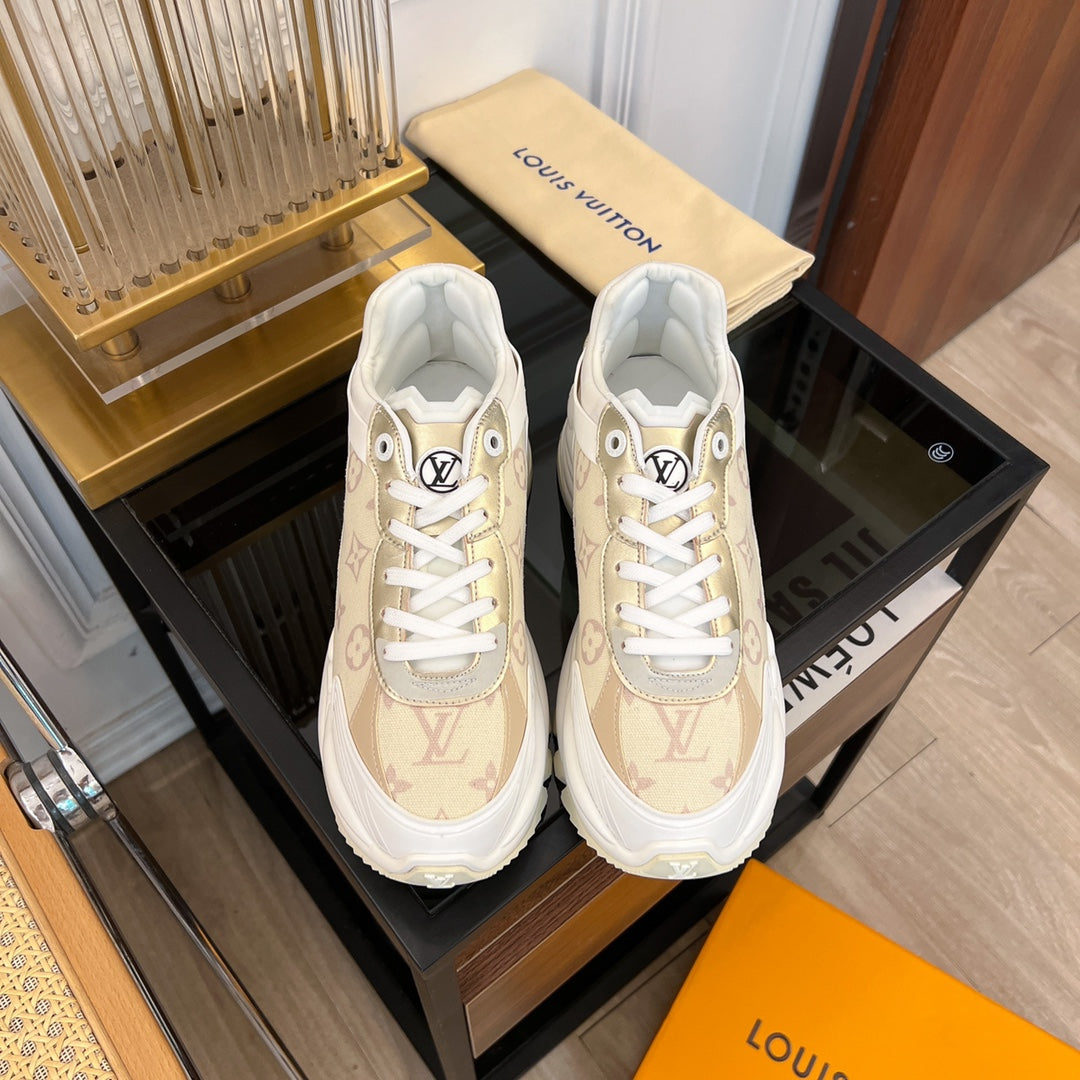 LV RUN 55 SNEAKER GEIGE - 35