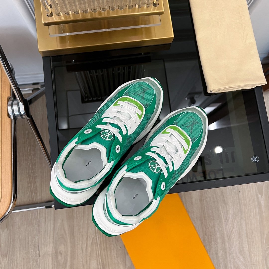 LV RUN 55 SNEAKER GREEN - 35