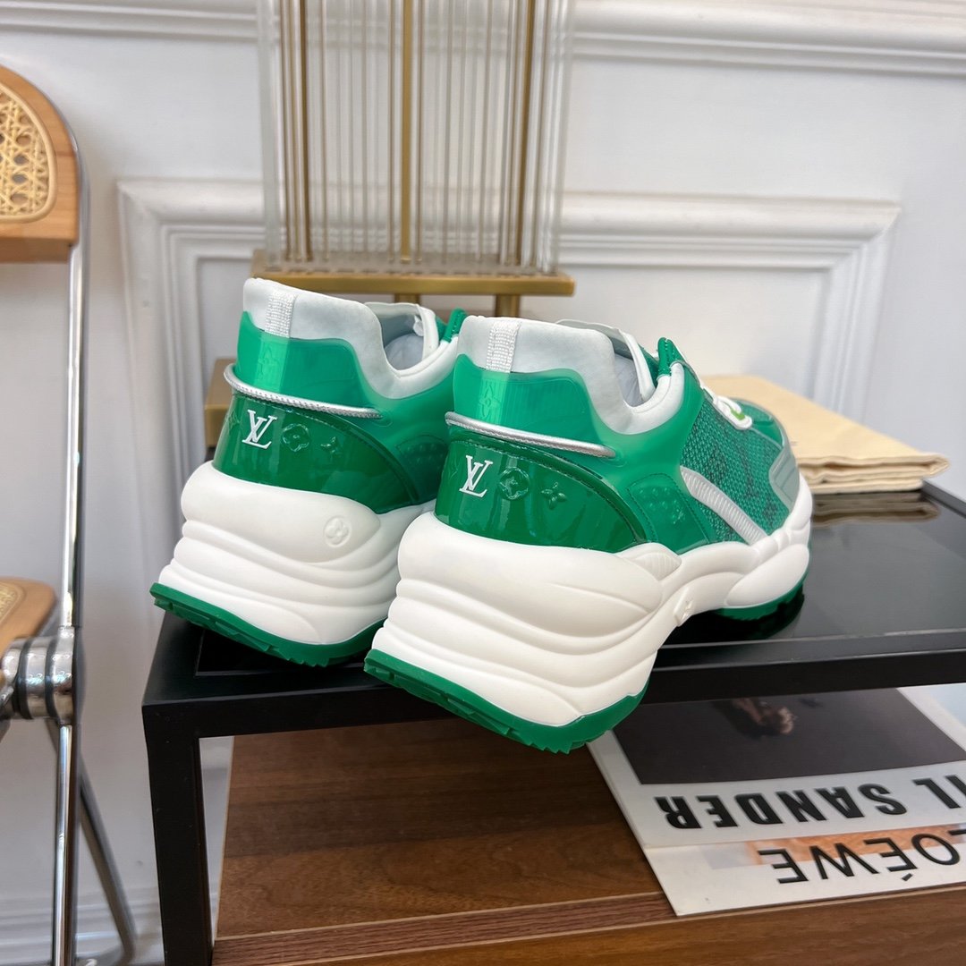 LV RUN 55 SNEAKER GREEN - 35
