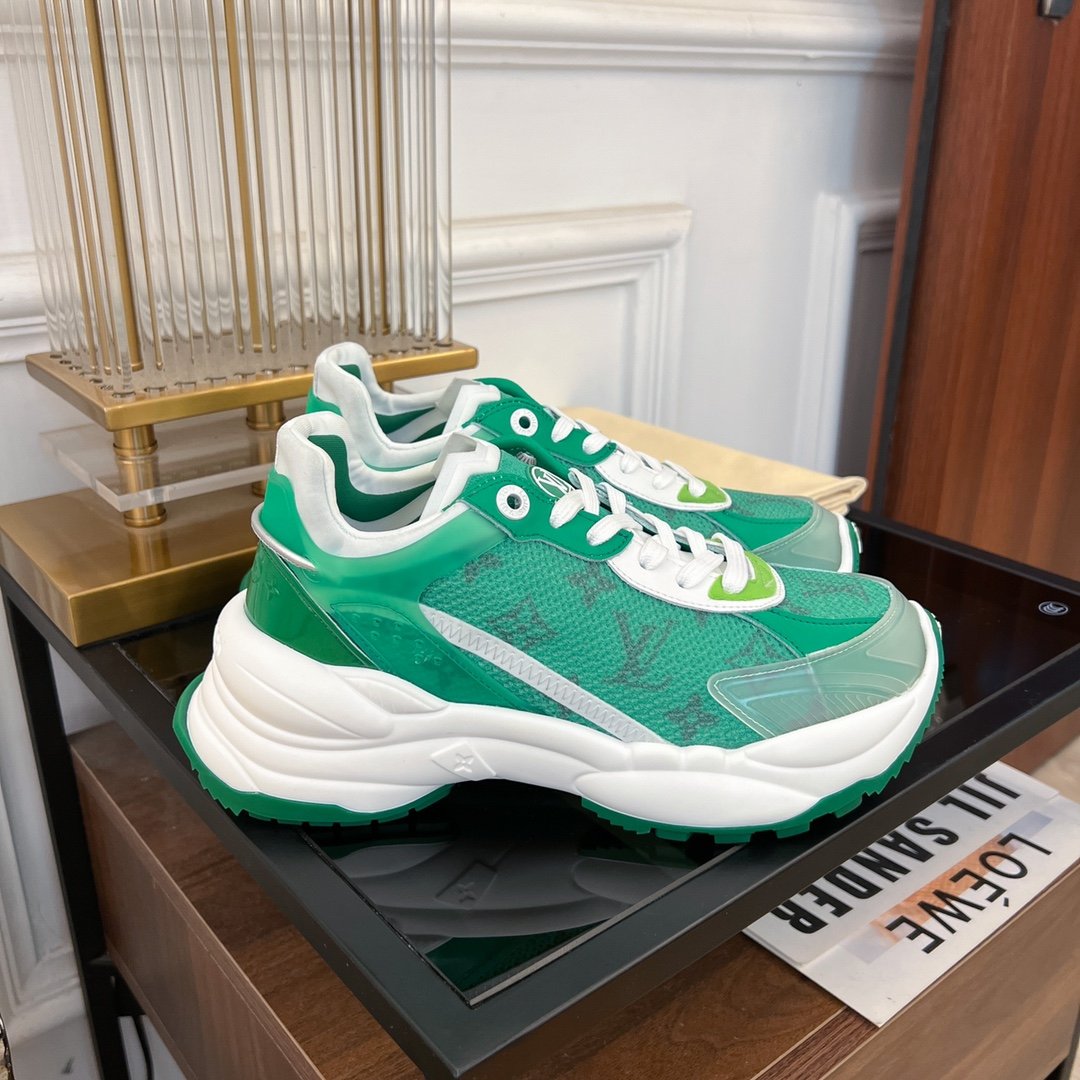 LV RUN 55 SNEAKER GREEN - 35