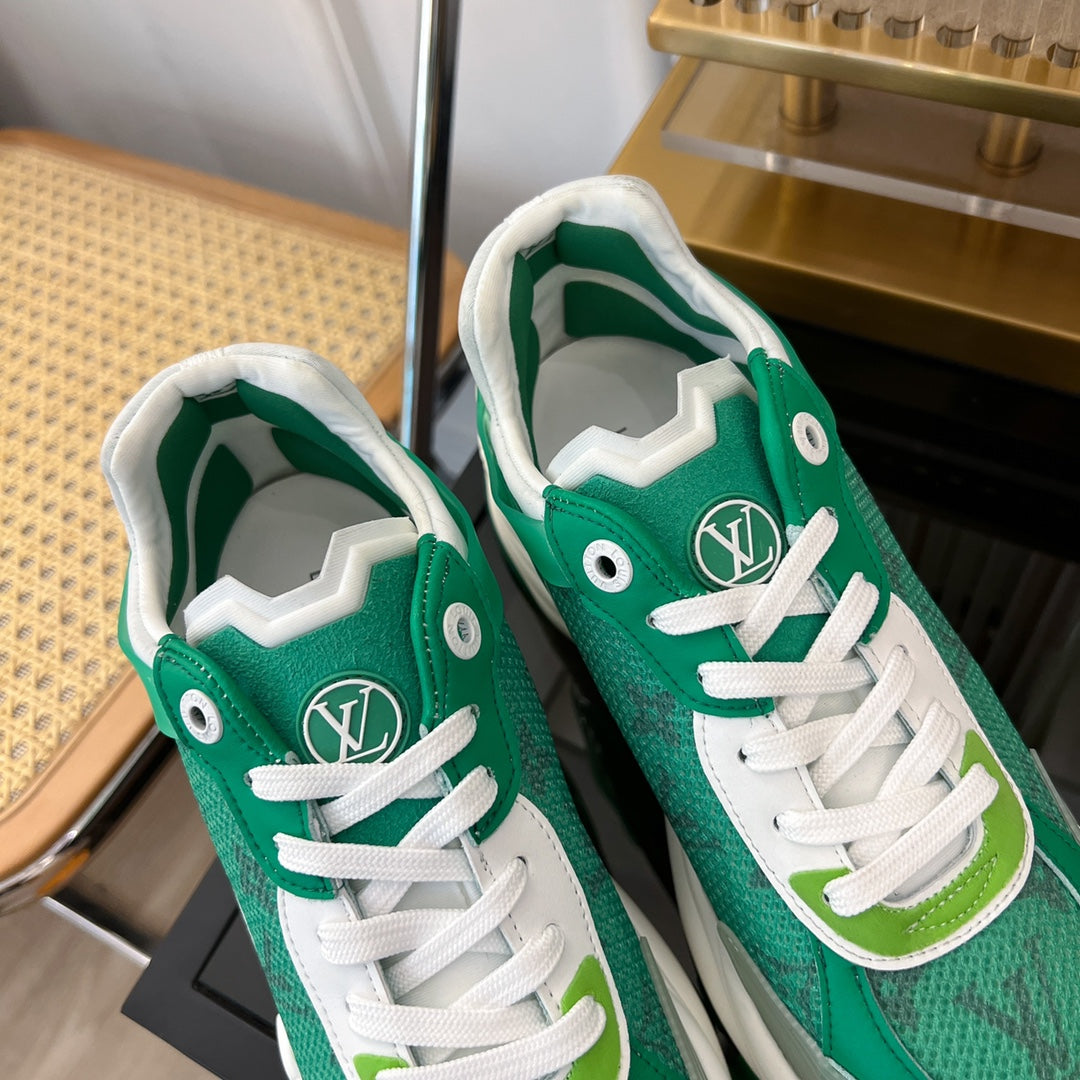 LV RUN 55 SNEAKER GREEN - 35