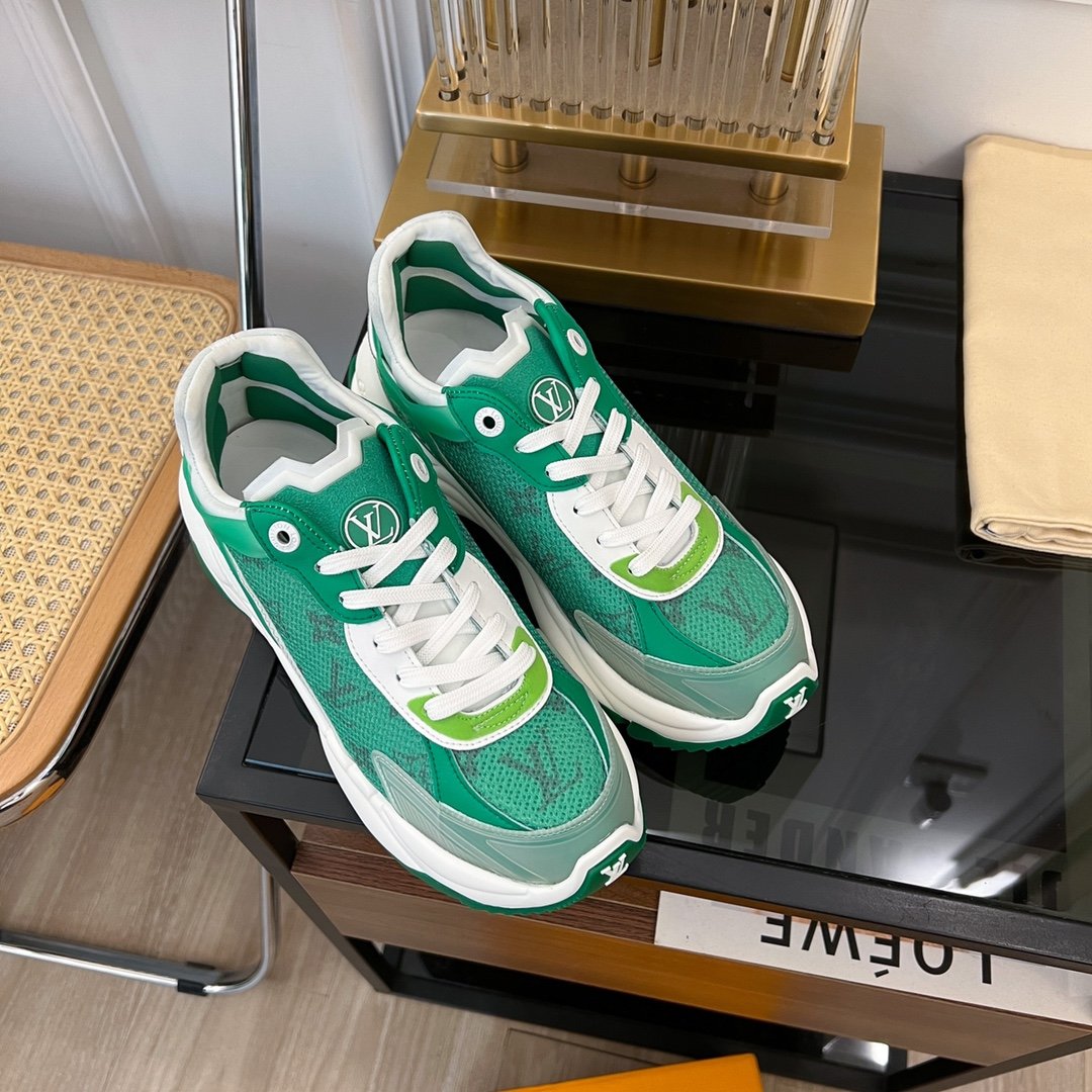 LV RUN 55 SNEAKER GREEN - 35