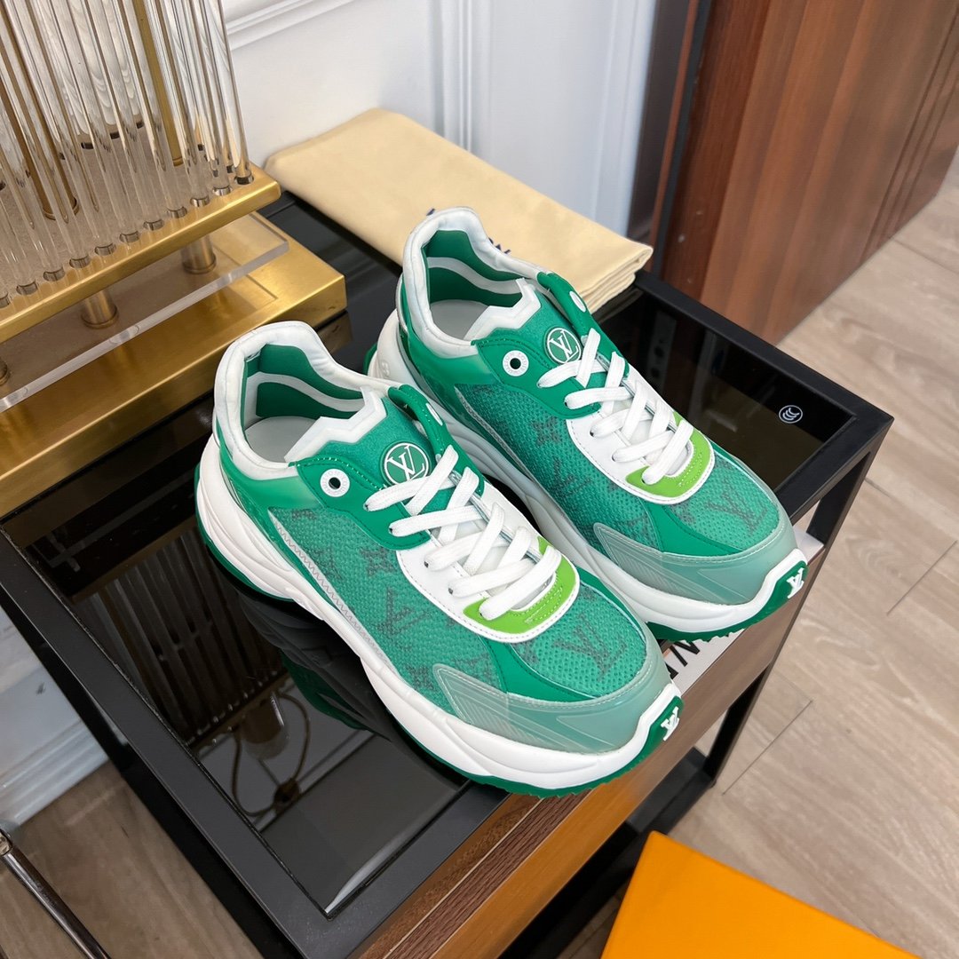 LV RUN 55 SNEAKER GREEN - 35