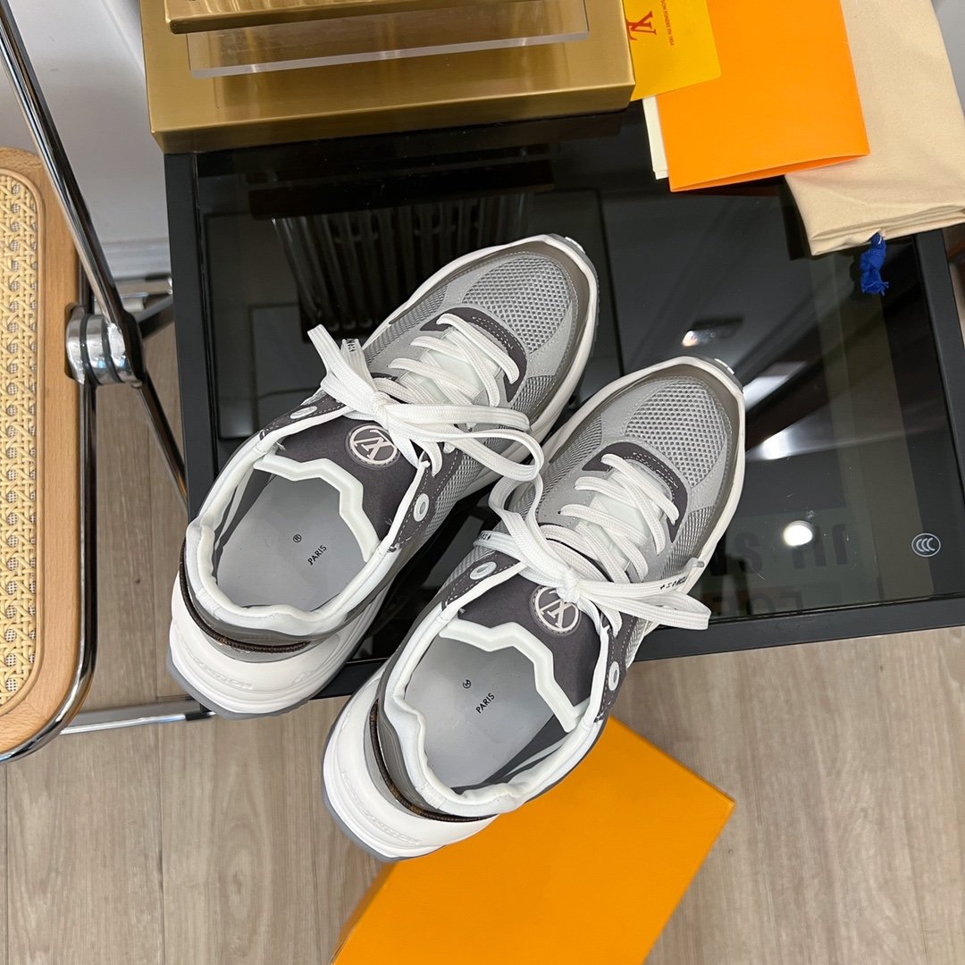 LV RUN 55 SNEAKER DARK GRAY - 35