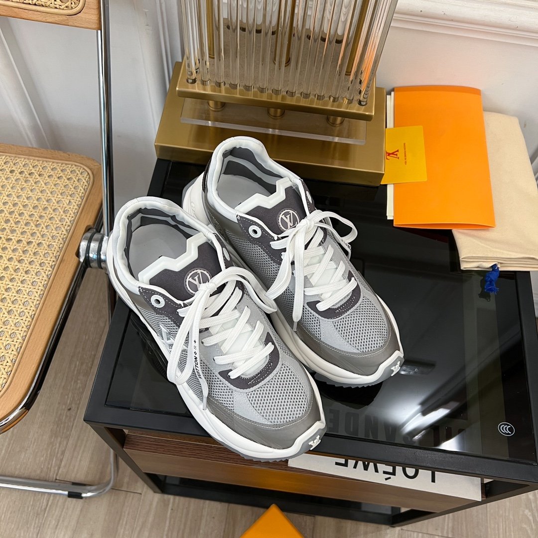 LV RUN 55 SNEAKER DARK GRAY - 35