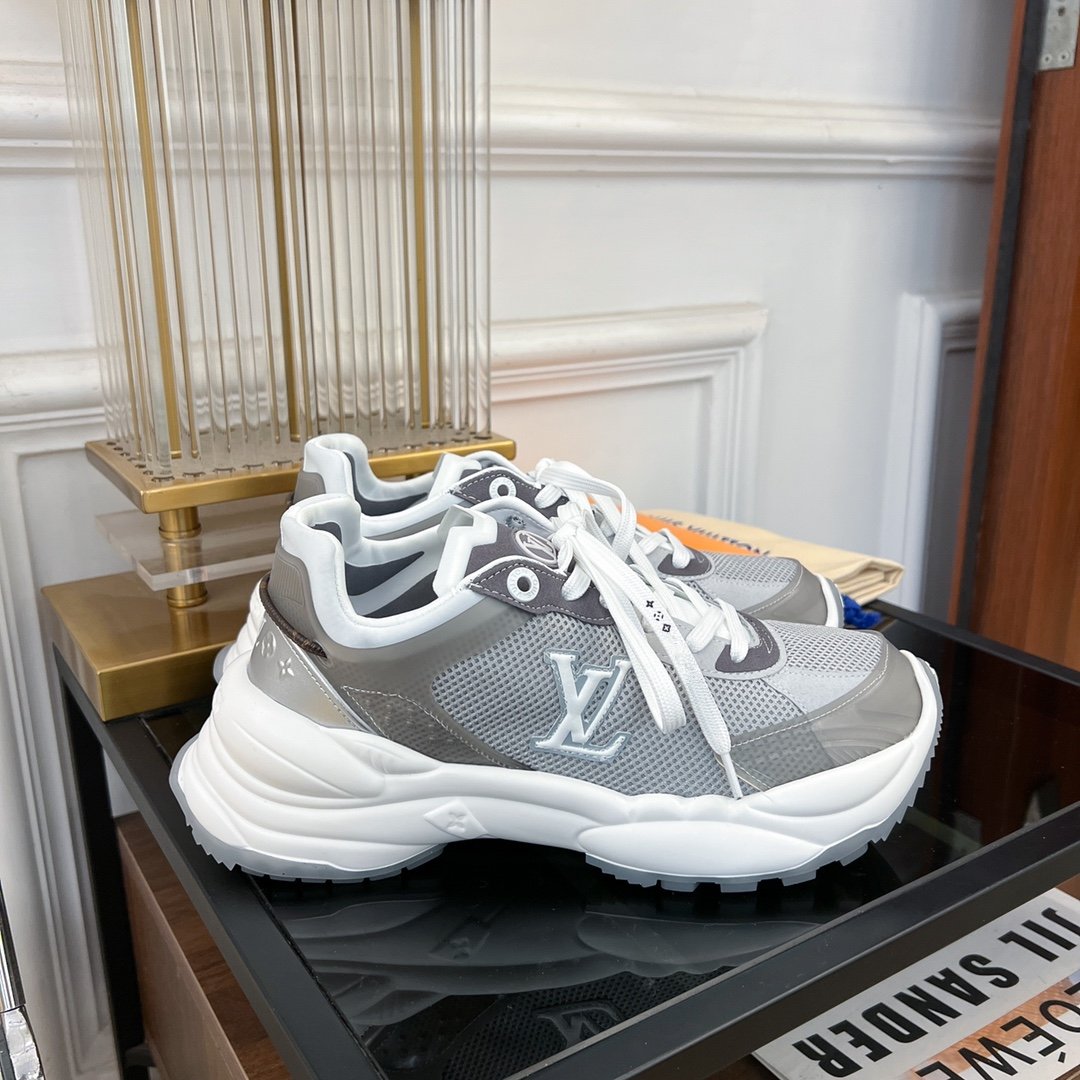 LV RUN 55 SNEAKER DARK GRAY - 35