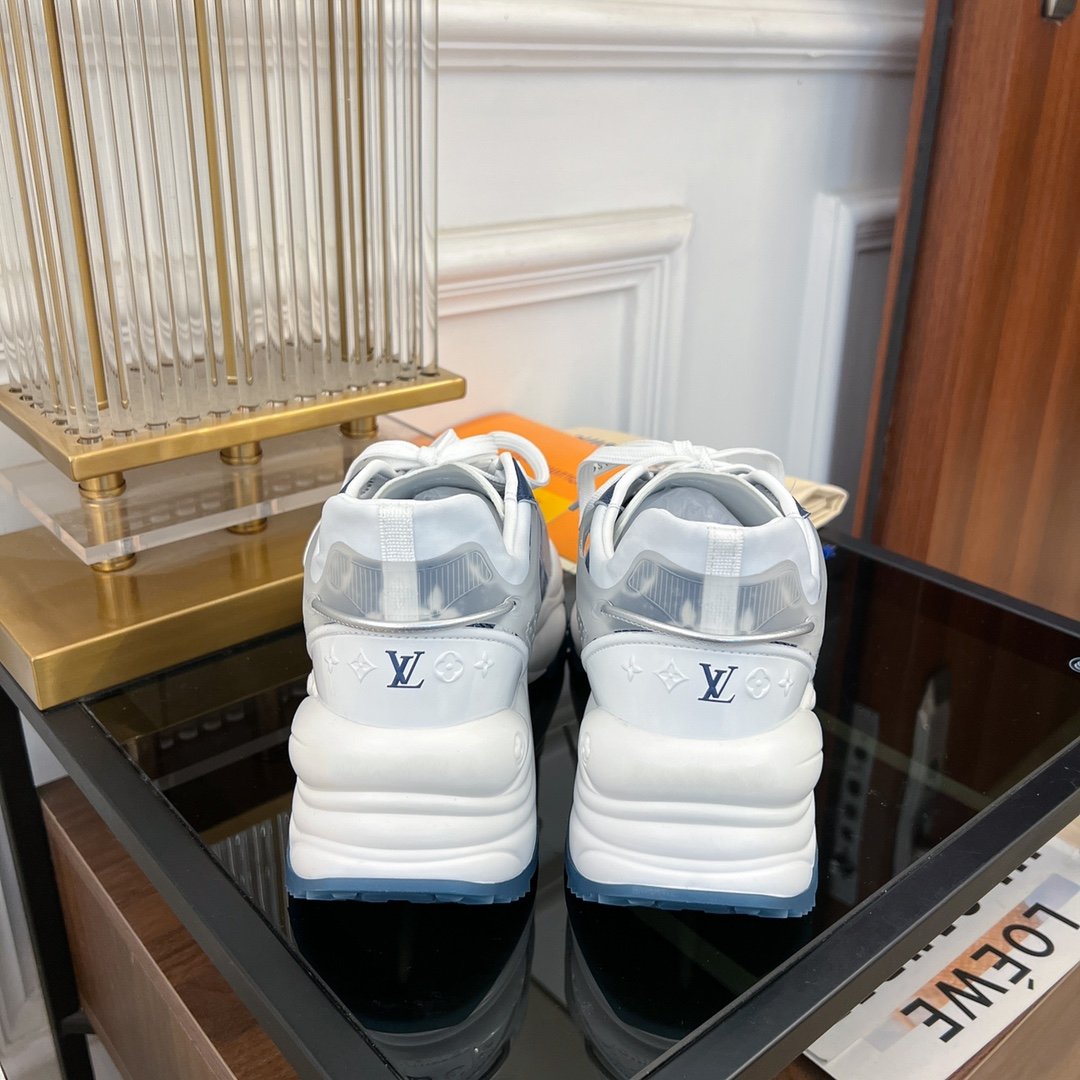 LV RUN 55 SNEAKER DARK BLUE - 35