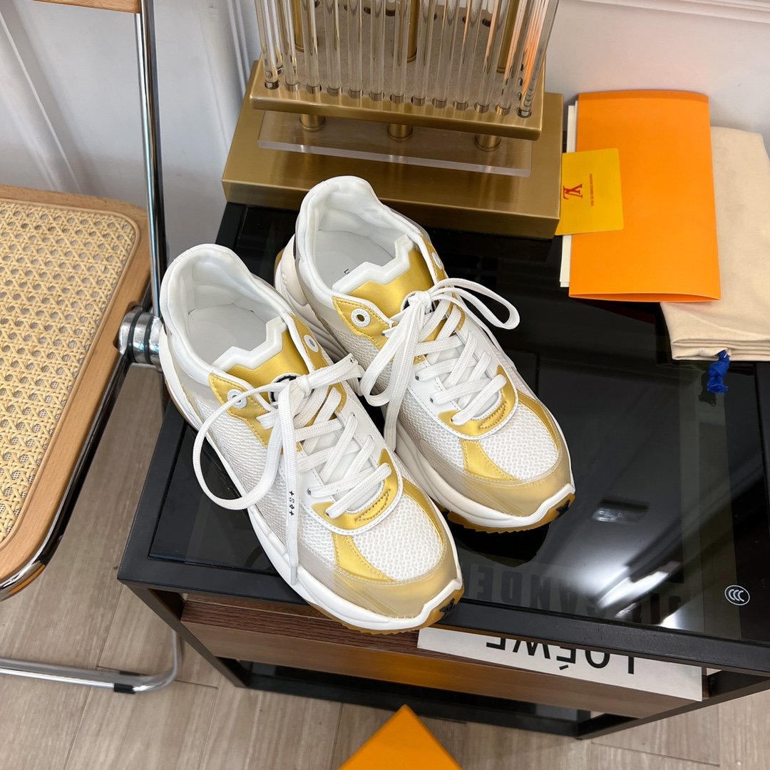 LV RUN 55 SNEAKER LIGHT YELLOR - 35