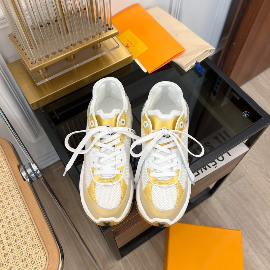 LV RUN 55 SNEAKER LIGHT YELLOR - 35