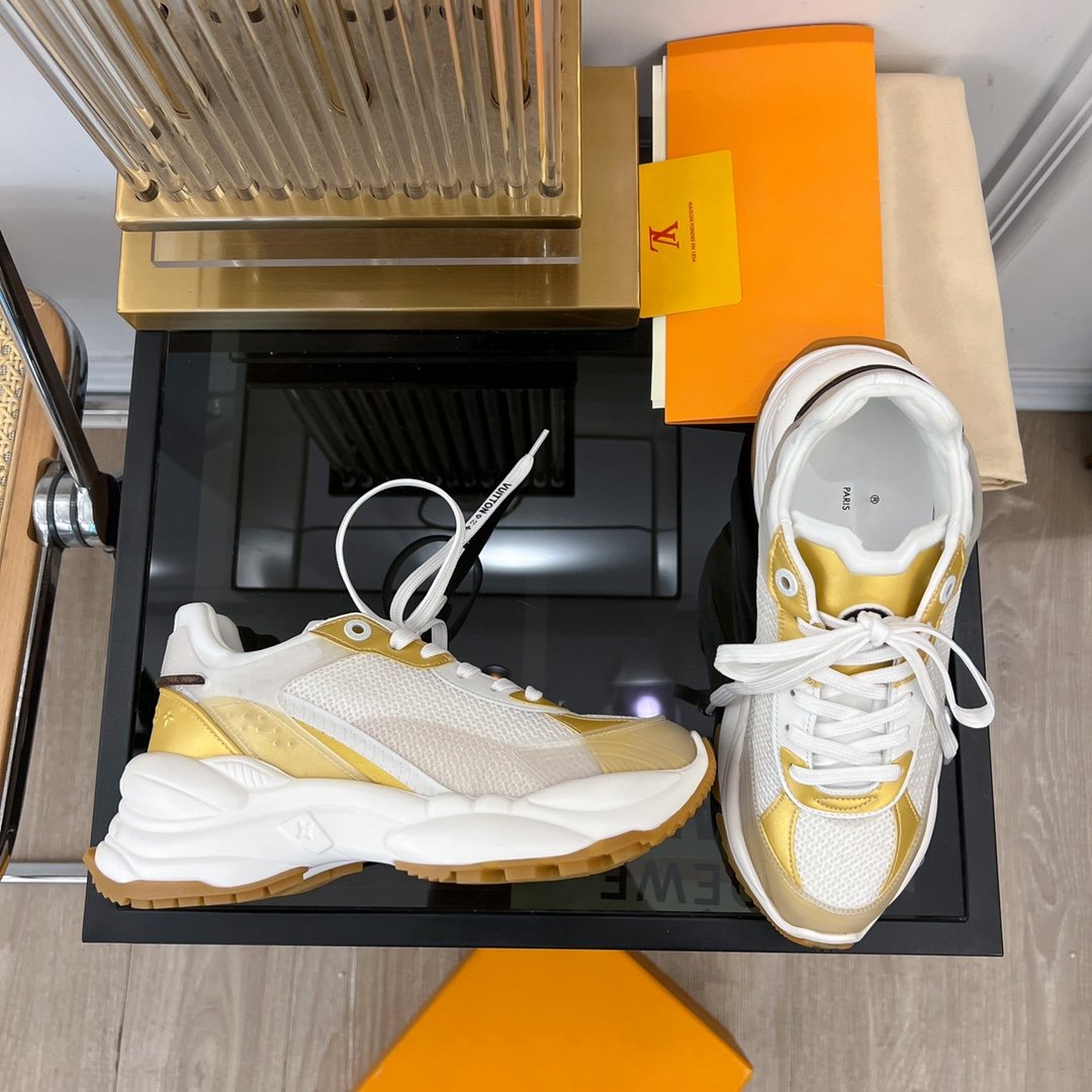 LV RUN 55 SNEAKER LIGHT YELLOR - 35