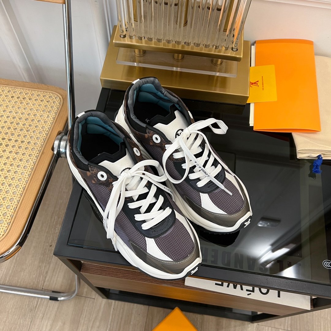 LV RUN 55 SNEAKER DEEP PURPLE - 35