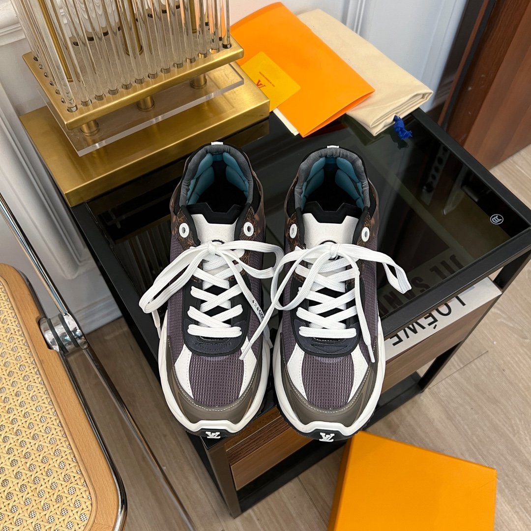 LV RUN 55 SNEAKER DEEP PURPLE - 35