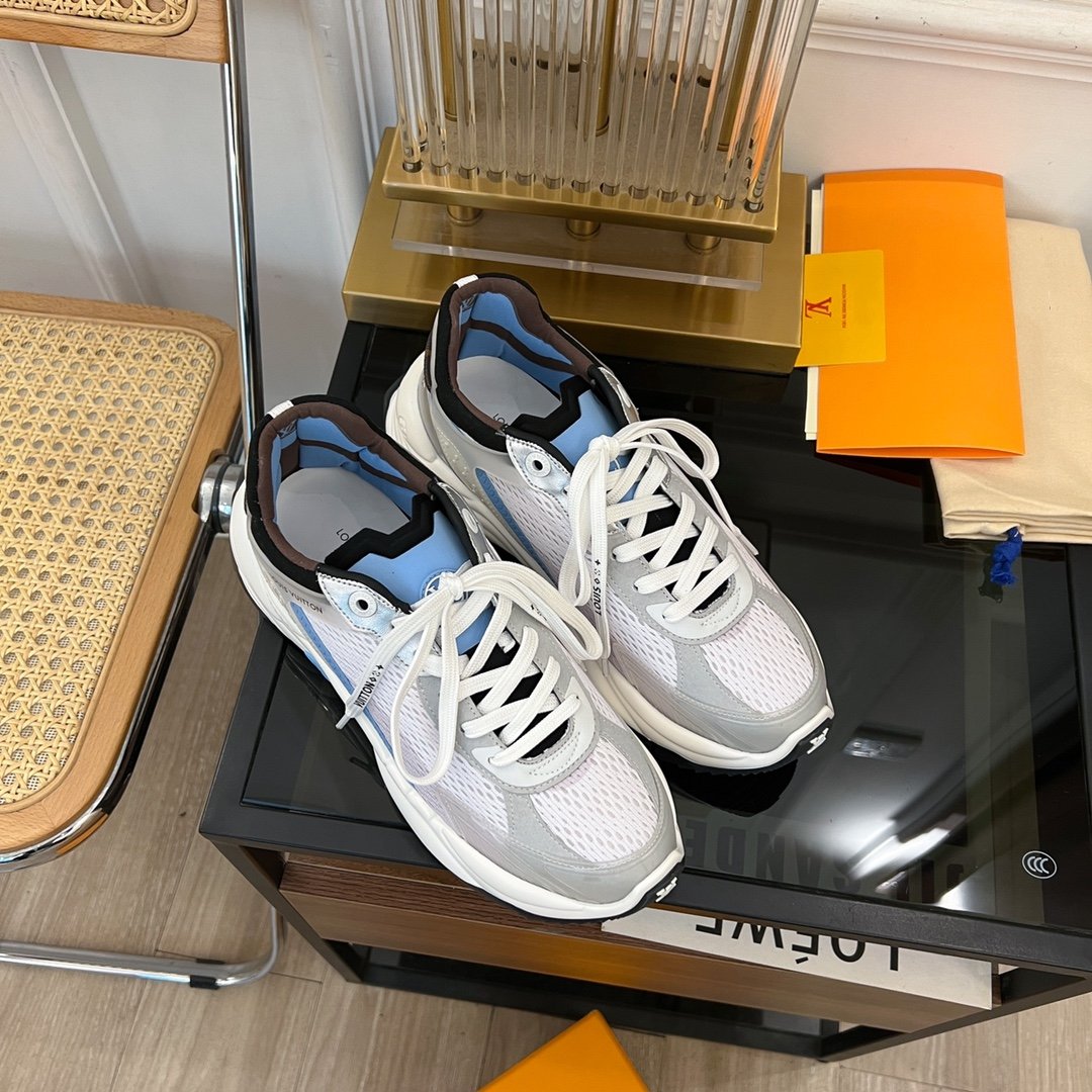 LV RUN 55 SNEAKER BLUE - 35