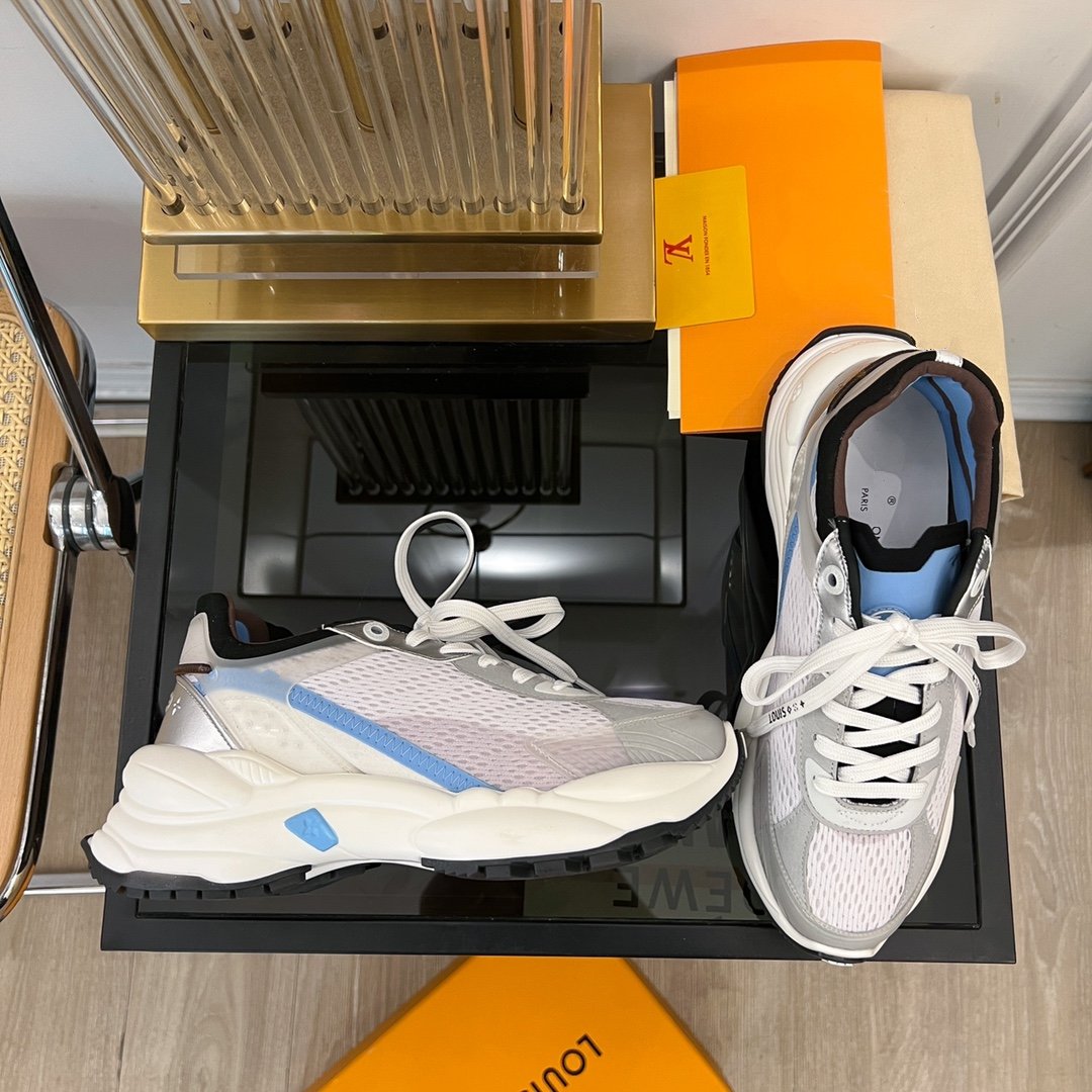 LV RUN 55 SNEAKER BLUE - 35