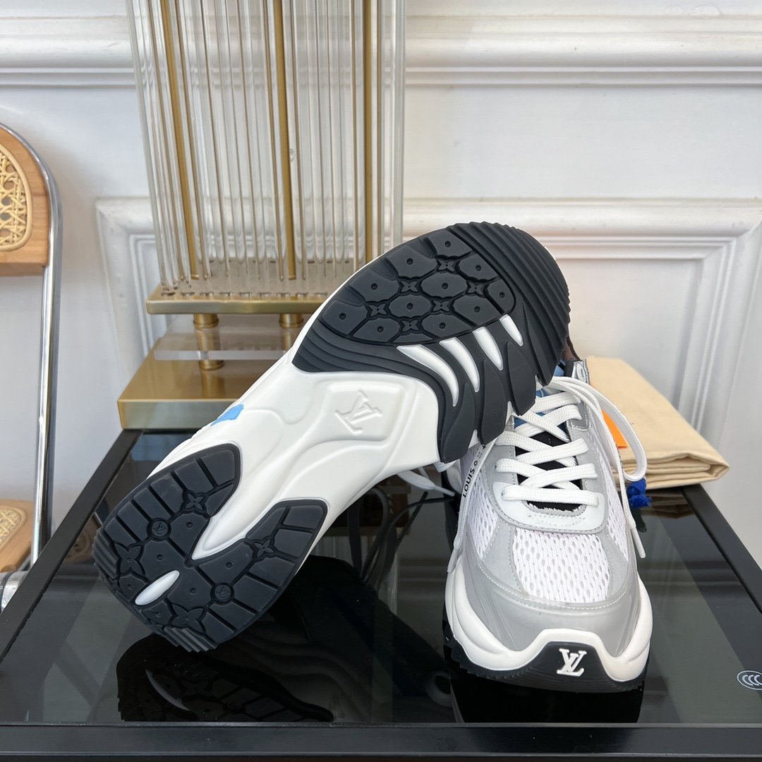 LV RUN 55 SNEAKER BLUE - 35