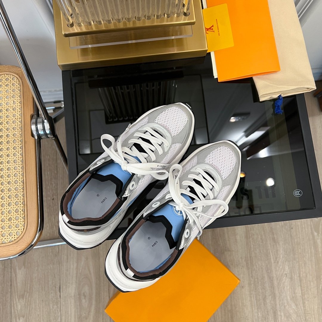 LV RUN 55 SNEAKER BLUE - 35