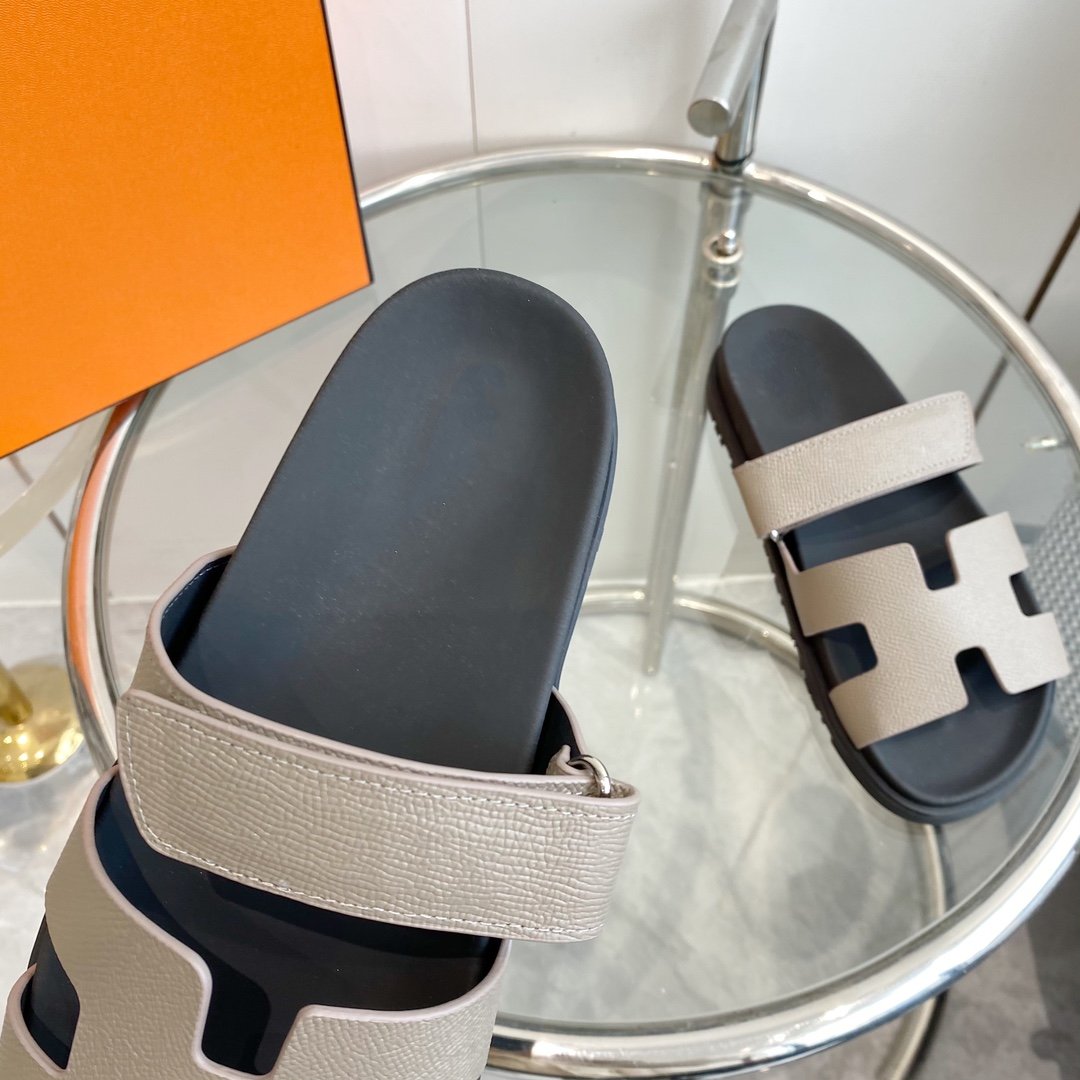 CHYPRE EPSOM Sandal gray Leather - 35