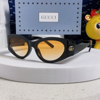 CAT-EYE FRAME SUNGLASSES 563336 IN ACETATE - Blue