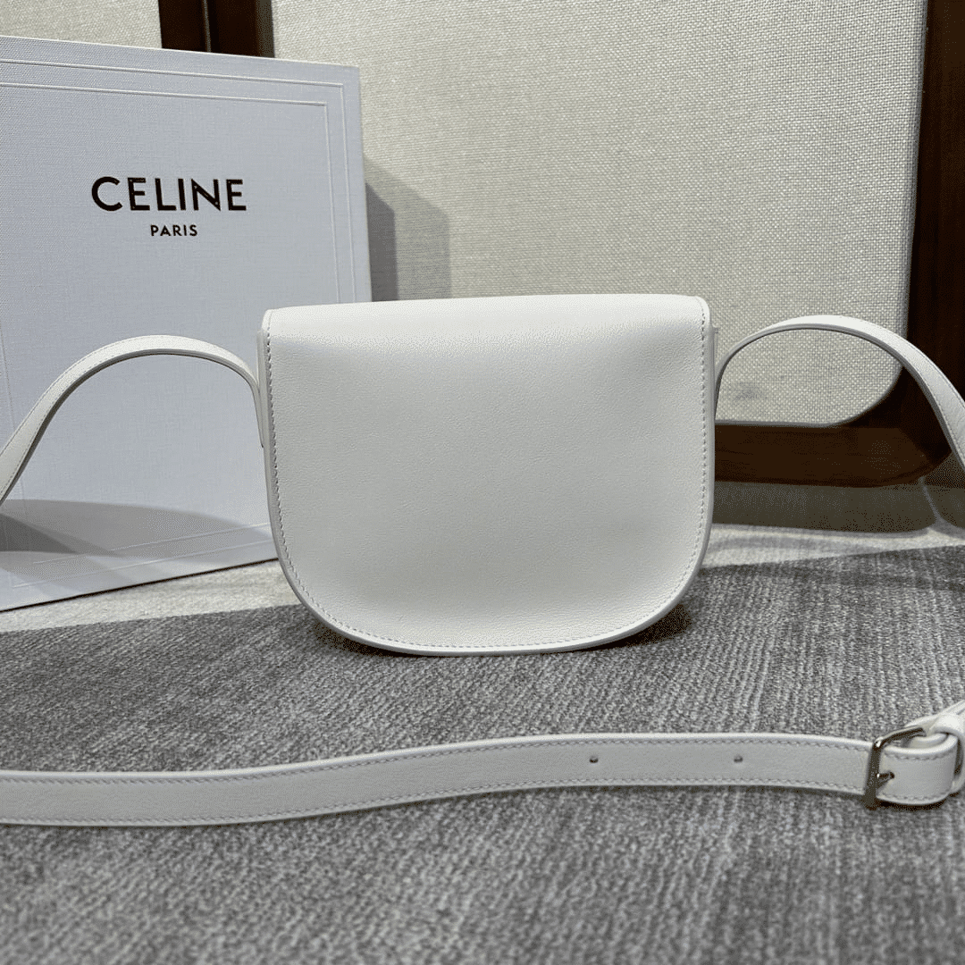 Super Vip 1:1 – Celine Folco Cuir Triomphe In White