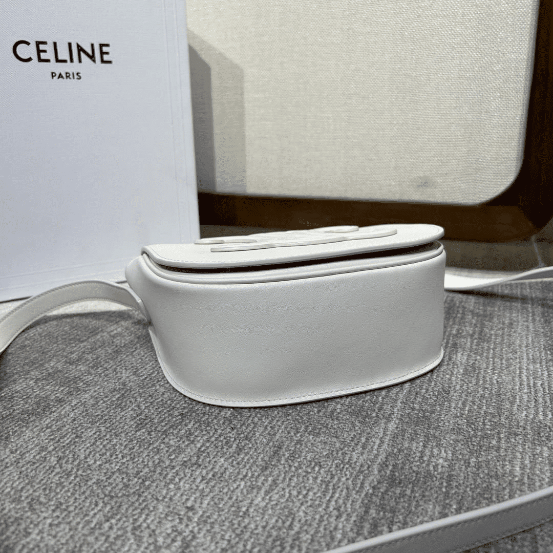 Super Vip 1:1 – Celine Folco Cuir Triomphe In White