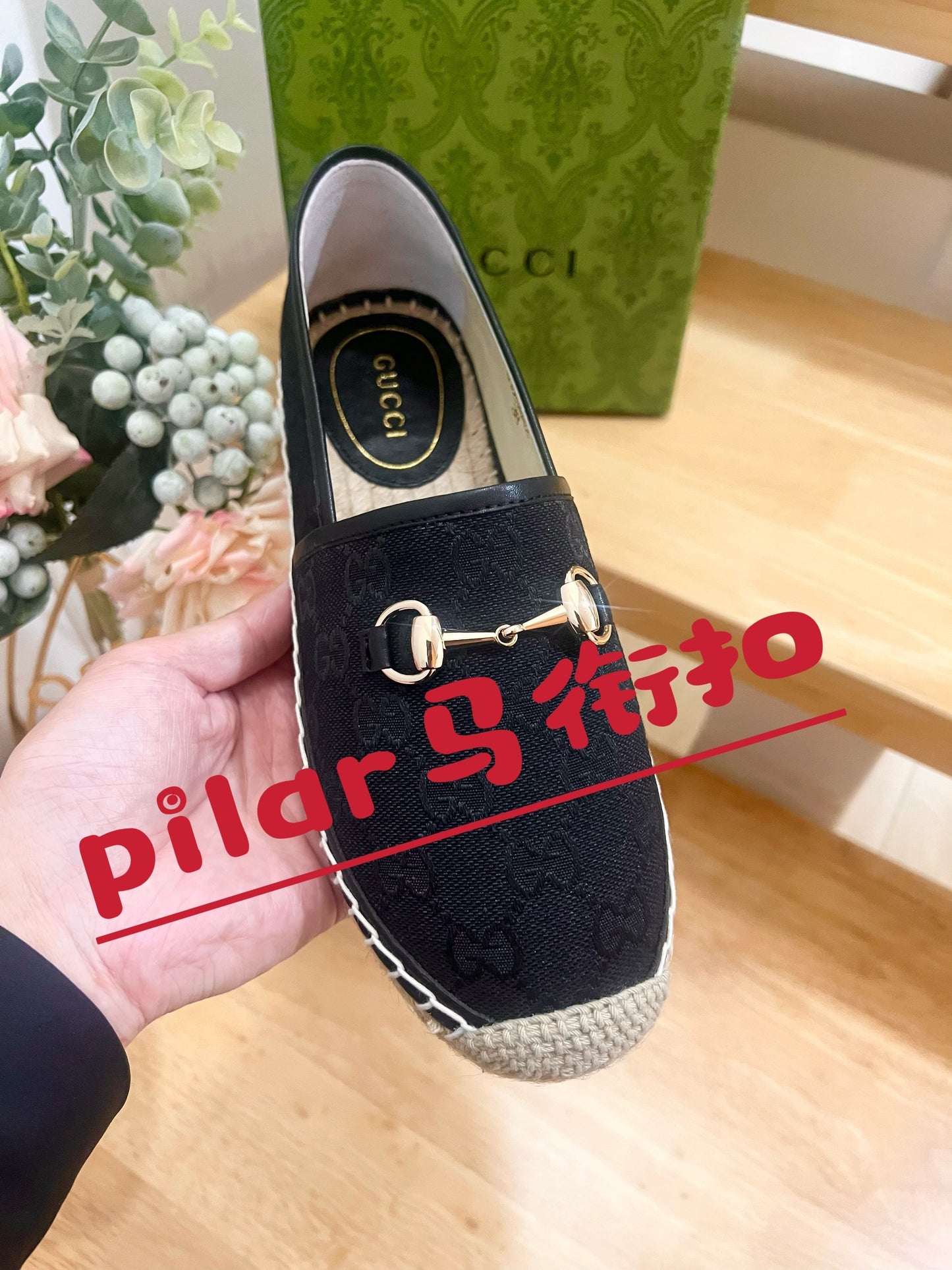 WOMEN'S ESPADRILLE WITH HORSEBIT IN BLACK CANVAS - 36