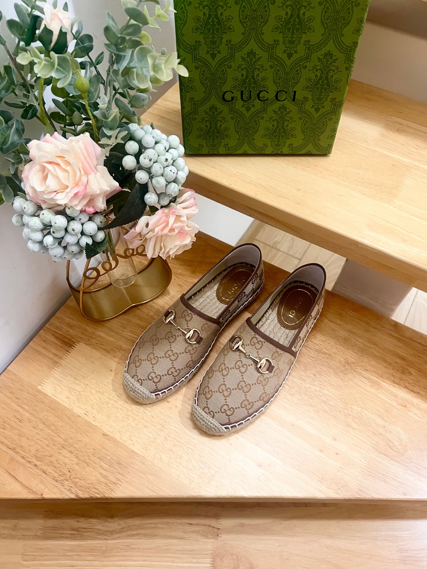 WOMEN'S ESPADRILLE WITH HORSEBIT IN BEIGE CANVAS - 36