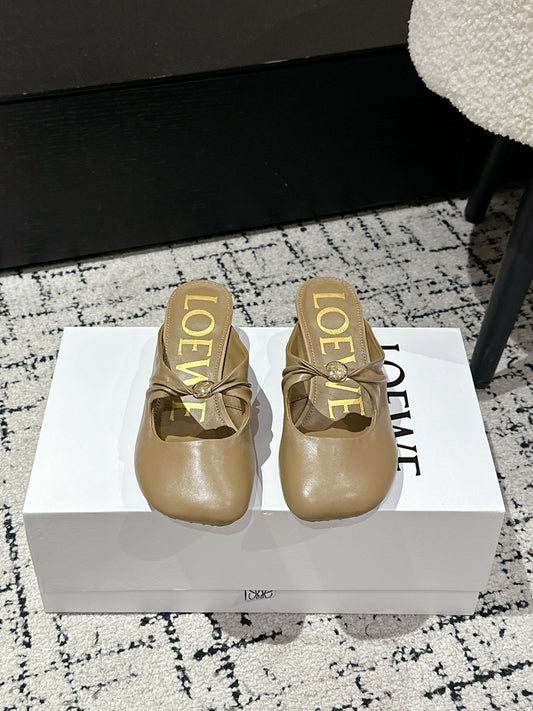 БОСОНІЖКИ-МЮЛІ CHLOÉ 26S НА ВИСОКИХ ПІДБОРАХ З ТЕЛЯЧОЇ ШКІРИ КОЛЬОРУ КЕМЕЛ