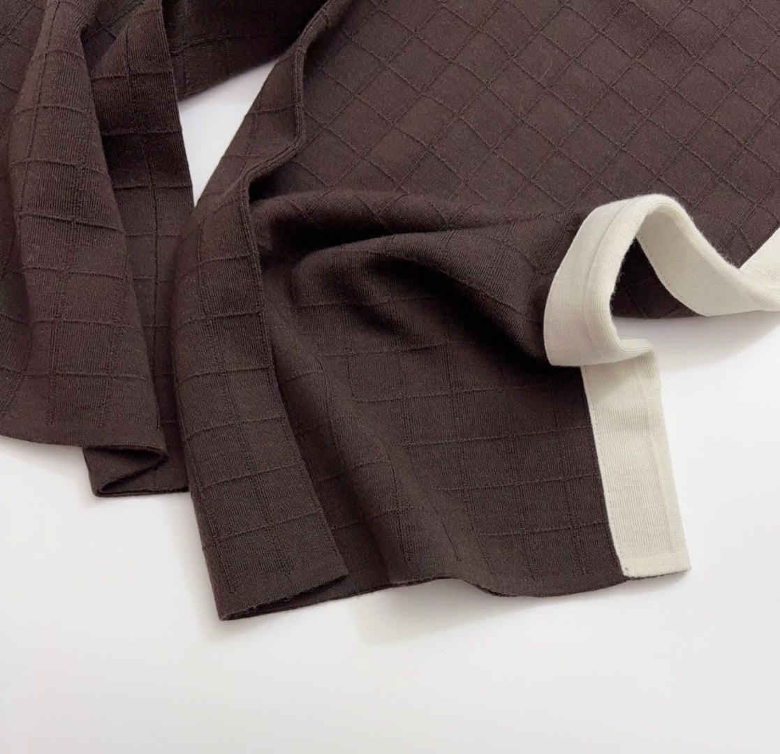HERMES 25S STRAIGHT-LEG KNIT PANTS 194