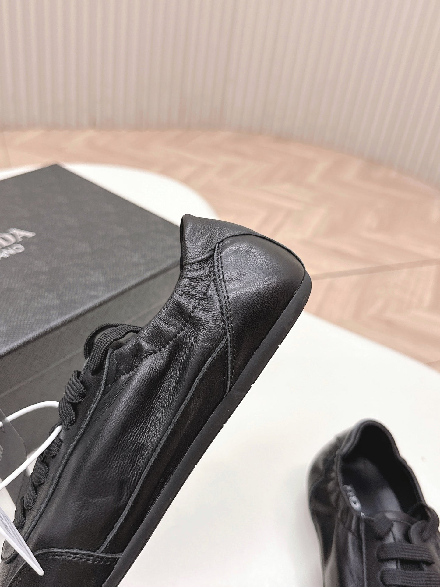 ЧЕРЕВИКИ PRADA 26S MARY JANE З ЧОРНОЇ ТЕЛЯЧОЇ ШКІРИ