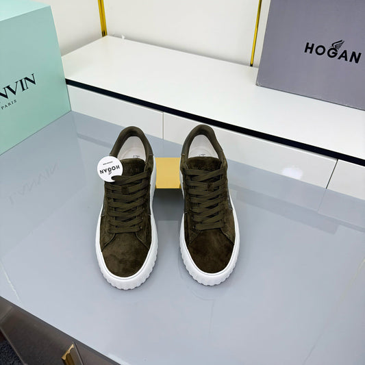 TOM FORD 26S КРОСІВКИ HOGAN З ЗАМШІ КОЛЬОРУ МОХУ