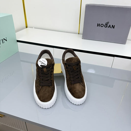 Кросівки TOM FORD 26S HOGAN з темно-коричневої замші