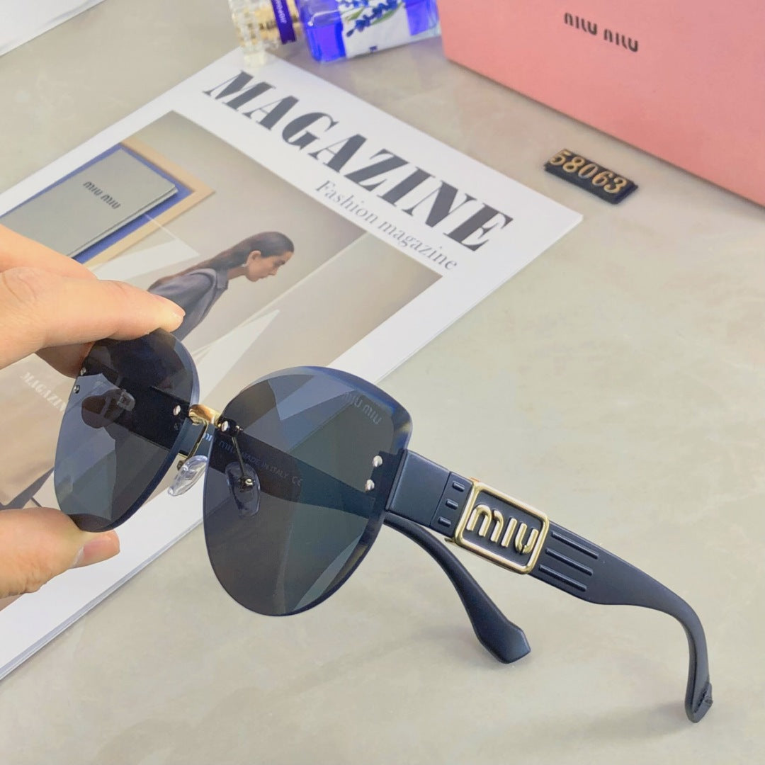 REGARD SUNGLASSES 510937 IN ACETATE - Dark Blue