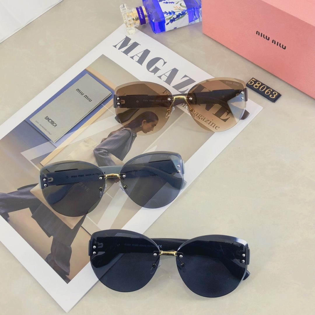 REGARD SUNGLASSES 510937 IN ACETATE - Dark Blue