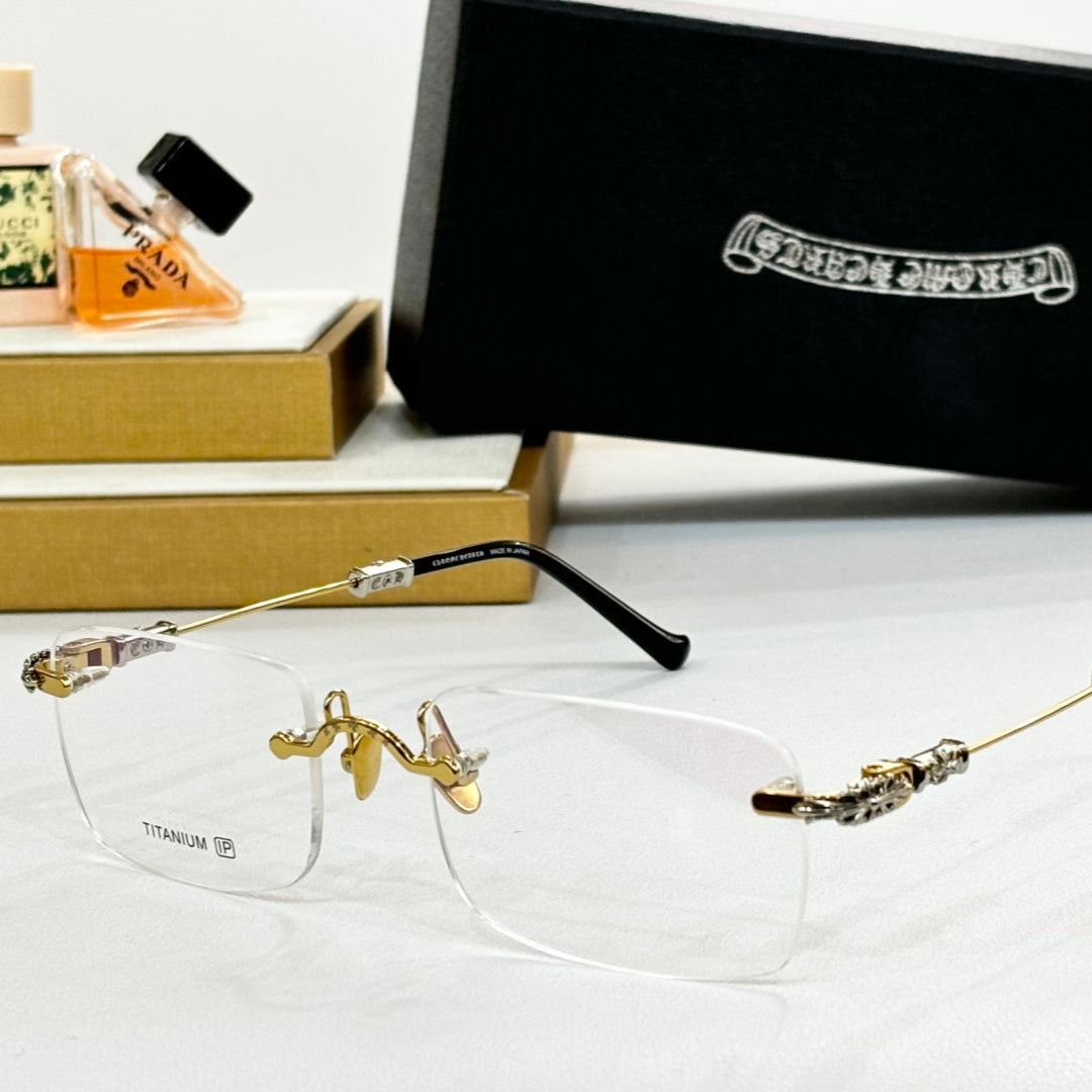 TRIOMPHE SUNGLASS 517389 IN METAL - Gold