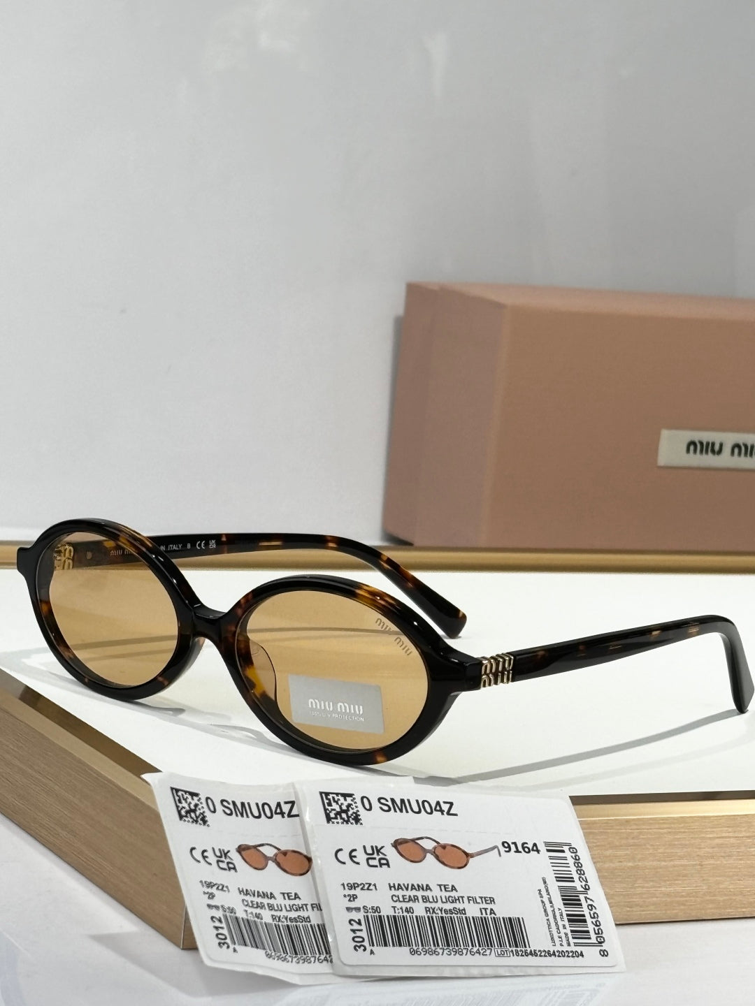 REGARD SUNGLASSES SMU04Z IN ACETATE - Havana Brown