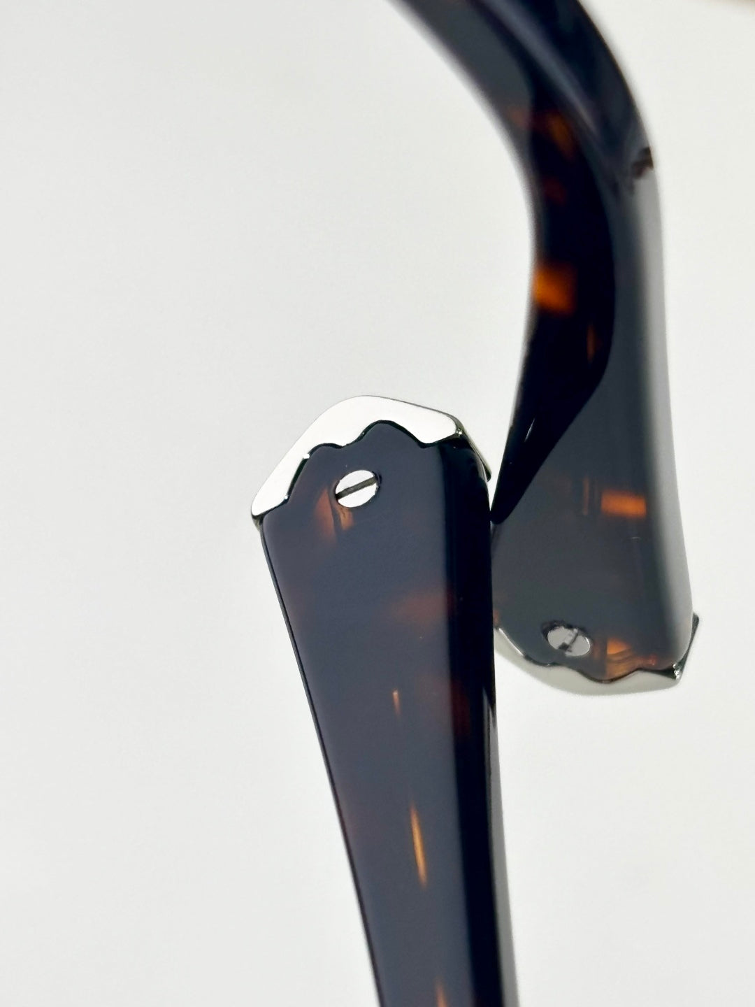 PREMIÈRE SQUARE FRAME SUNGLASSES CT0539S IN ACETATE - Yellow photochromic lenses