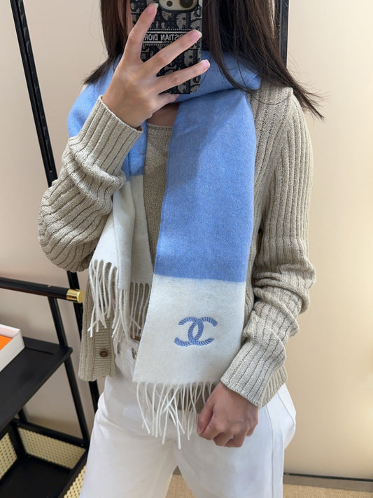 CHANEL 25S ШАРФ 180 З КАШМІРУ 989815