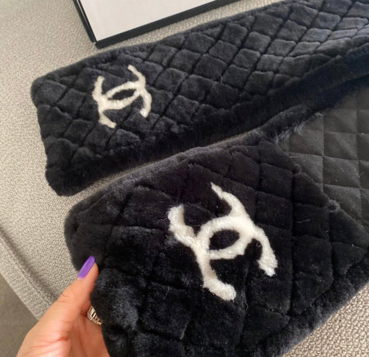 ШАРФ CHANEL 25S 120 З ШТУЧНОГО ХУТРА 876358