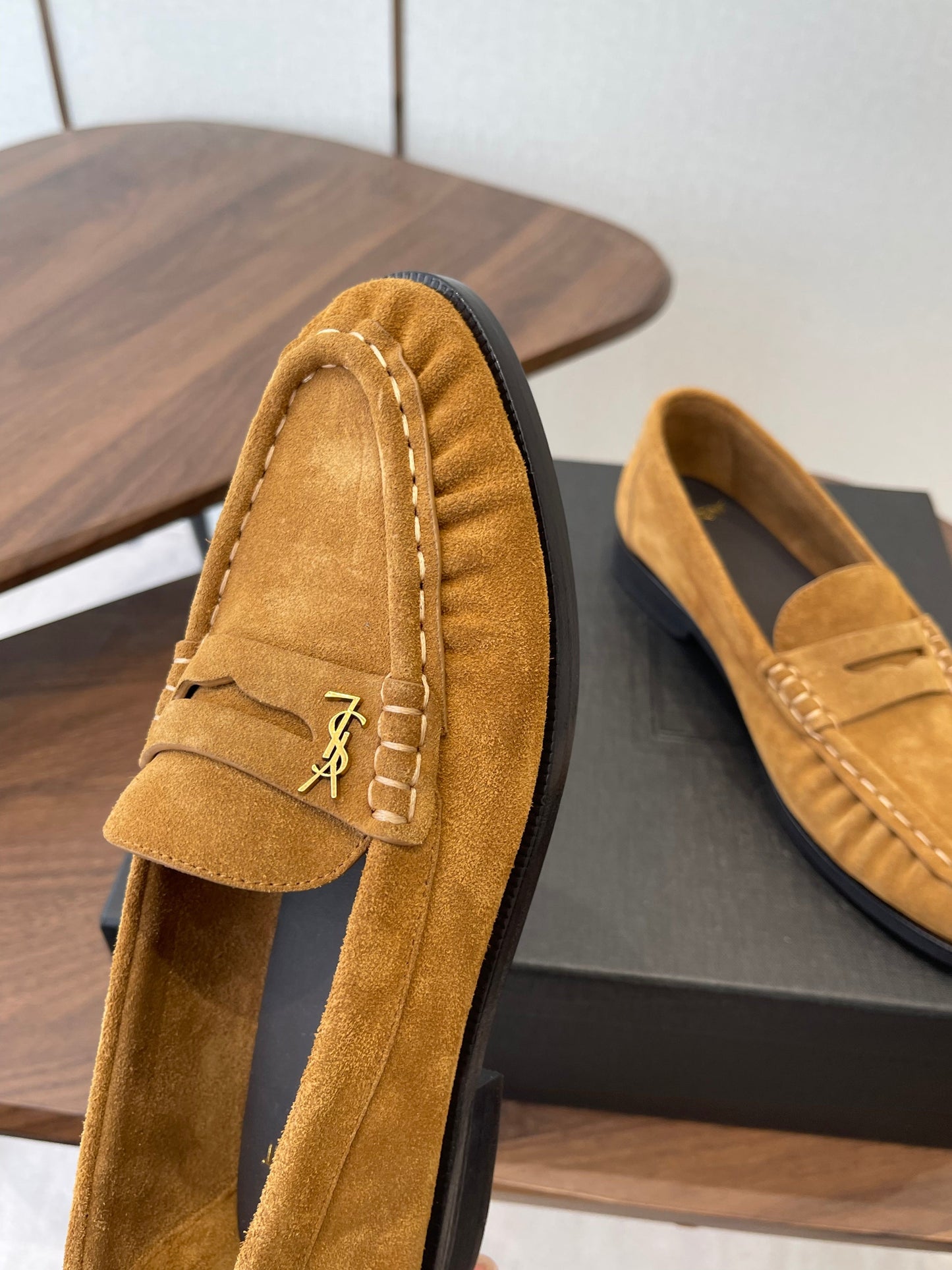 ЛОФЕРИ YSL 26S З ВЕРБЛЮЖОЇ ЗАМШІ