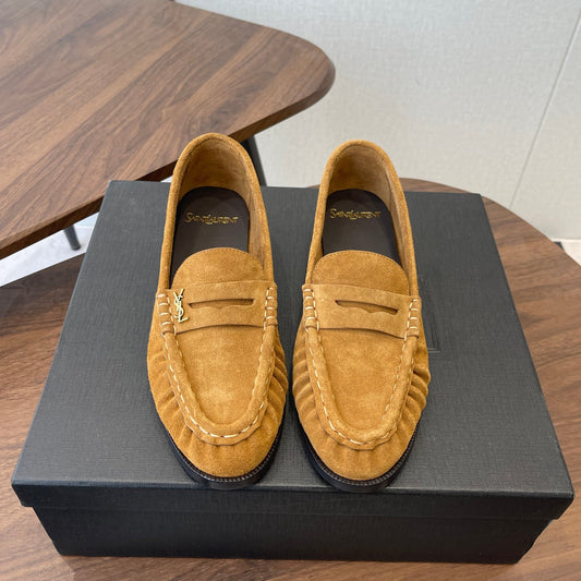 ЛОФЕРИ YSL 26S З ВЕРБЛЮЖОЇ ЗАМШІ